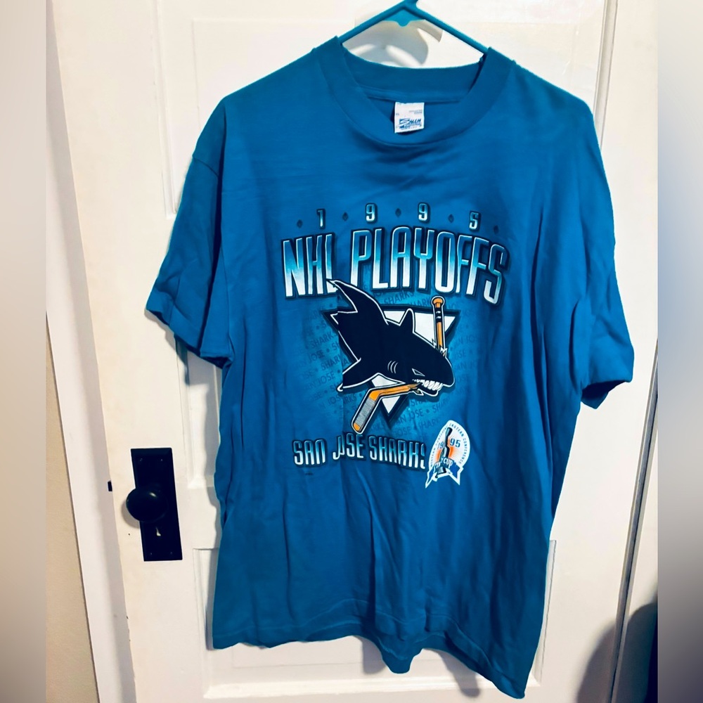 Teal NHL Playoffs T-Shirt